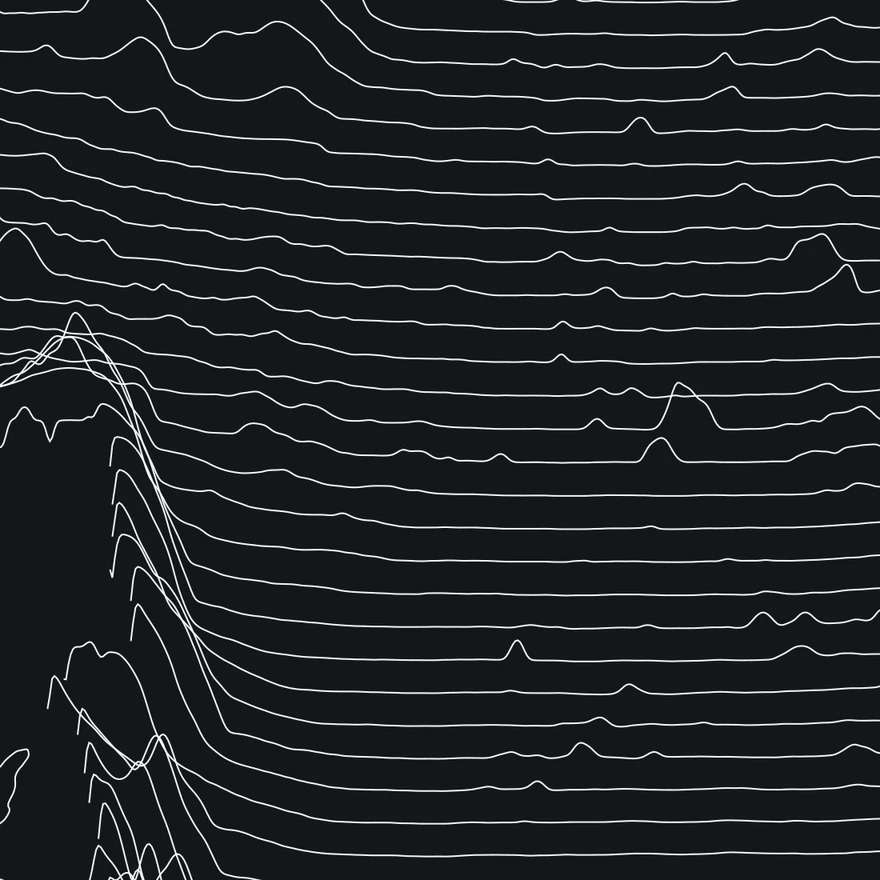 No. 087 — lakebed transects — contour detail at print scale