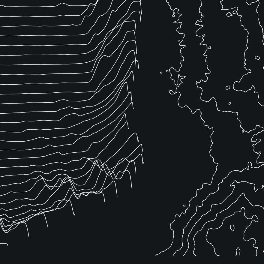 No. 167 — southeast field — contour detail at print scale